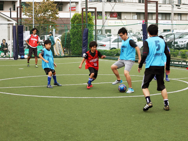 親子サッカー 高学年